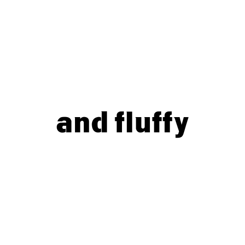 ECサイト　【and-fluffy】 販売開始します。